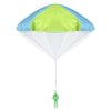 Aeromax Original Tangle Free Toy Parachute has no strings to tangle and requires no batteries. Simply toss it high and watch it fly!