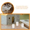Abaodam Miniature Cups 30Pcs 1/12 Miniature Drinking Glasses Miniature Plastic Cup Miniature Tumbler Mini Drinking Glasses Water Cup Tea Cups Tiny Mugs Props for Dollhouse
