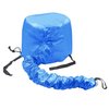 Hair Dryer Bonnet Attachment for Hair Styling and Drying at Home, Soft Adjustable - Blue
