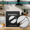 WINETELL Wine Foil Cutter-Premium Stainless Steel Wine Foil Cutter Tool-Foil Cutter for Wine Bottles-Wine Foil Cutter Opener Neck Label Remover-Wine Top Seal Cutter-Wine Bottle Foil Cutter Opener