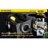 Nitecore HC90 900 Lumen CREE XM-L2 T6 LED USB rechargeable headlamp with Genuine NL189 18650 3400mAh Li-ion rechargeable battery, Two EdisonBright CR123A Lithium Batteries