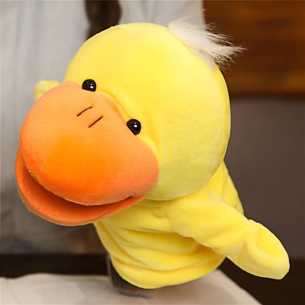LOMTRATS Animal Hand Puppets for Kids with Movable Open Mouths, Perfect for Storytelling,Teaching,Preschool,Birthday Gifts