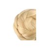 Pokinge Braided Fake Hair Bun,Dancer Hair Buns Natural Hair Color Clip-In Chignons Donut Hair Extension Braided Chignon Hairpiece For Women(2009)