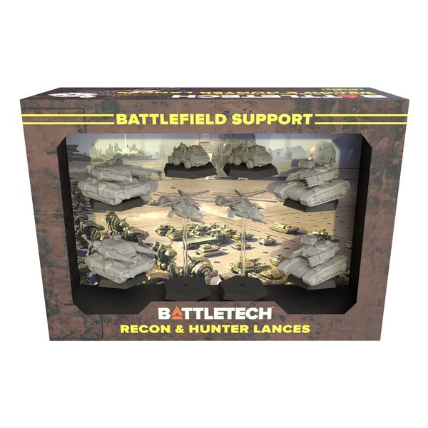 Battletech Board Game: Battlefield Support: Recon & Hunter Lances forcepack