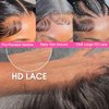 22 Inch Lace Front Wigs Human Hair 13X6 Deep Wave Lace Front Wigs Human Hair Pre Plucked Glueless HD Lace Front Wigs 200 Density Deep Curly Lace Frontal Wigs Human Hair for Women Natural Color