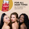 Hair Treatment Serum, Hair Vitamin Serum Capsule, Hair Growth Treatment with Argan Macadamia Avocado Oils, Vitamins A C E Pro B5, No Rinse and Safe for All Hair