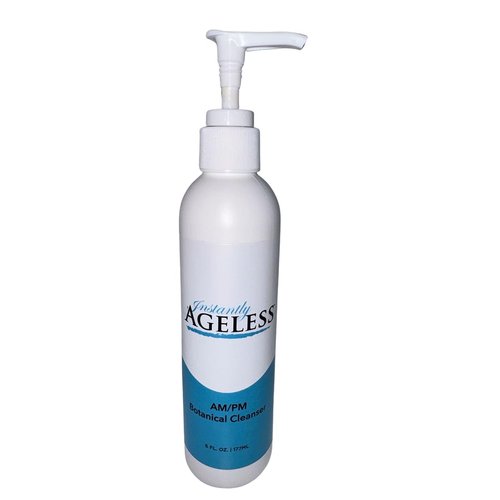Instantly Ageless AM/PM Botanical Facial Cleanser, 6 FL oz. - 177ml Bottle with Pump