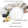 CRLight 2W LED Candelabra Bulb 4000K Daylight White 25W Equivalent 250LM Dimmable, E12 Tiny G14 Frosted Glass LED Globe Bulbs, Chandelier Bathroom Vanity Mirror Light Bulbs, 8 Pack