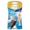 Amopé Pedi Perfect – Electronic Foot File Mixed Refills, 2 ct, Extra Coarse & Exfoliating Brush