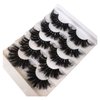 Gmagictobo Lashes Fluffy False Eyelashes Dramatic Faux 3D Mink Lashes Pack Thick volume Soft Fake Eye Lashes 5 Pairs Multipack