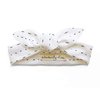 Organic Knotted Adjustable Headbands for Baby Girls - Dashes