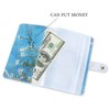 Business Card Holder Book, LIZIMANDU Business Card Book Case PU Leather Organization Binder Name ID Card Holder for Men & Women, Up to 96 Cards Capacity(1-Peach Blossom)