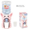 LUOZZY Mini Water Dispenser Toy for Kids Simulation Animal Water Machine Toy for Kids Water Dispenser Dollhouse Toy (Rabbit)