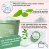 DWDiWen 2PCS Green Tea Face Mask,Hydrating Green Tea Deep Cleanse Mask,Moisturizing Clay Facial Mask for All Skin Types