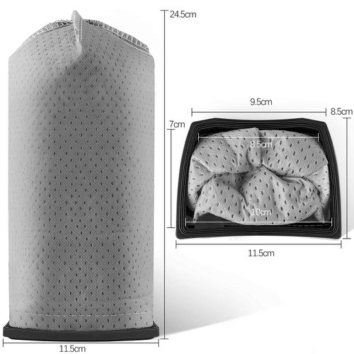 Gudotra 4 Pack Hoover Cloth Bags Replacement for Hoover Porta Power Swingette S1015 S1029 and CH30000 Commercial Canister Vacuum, Replace Part 43662023