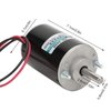 High Torque DC Motor 12V 3500RPM Permanent Magnet Motor High Speed CW/CCW (12V DC 3500RPM)