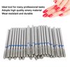 Practical Nail Drill Bits, 50Pcs Nail Polishing Grind Head Replacement Accessory Manicure Tool For Acrylic Gel Nails Cuticle Clean Pedicure (M-2.35mm)