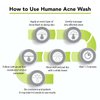 humane Regular-Strength Acne Wash - 5% Benzoyl Peroxide Acne Treatment for Face, Skin, Butt, Back and Body - 8 Fl Oz - Dermatologist-Tested Non-Foaming Cleanser - Vegan, Cruelty-Free