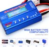 B6 Lipo Battery Balance Charger 80W 6A Discharger for NiMH/NiCd (1-15S) LiPo/Li-ion/Life Battery (1-6S) RC Hobby Batteries Balance Charger with AC Power Supply