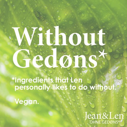 Jean&Len Conditioner Nutri Care Mango & Avocado, for long & damaged hair, counteracts hair breakage, improves moisture retention, without parabens & silicones, vegan, 10.14 Fl. Oz.