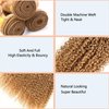 #27 Blonde Human Hair Bundles Curly Bundles Human Hair 26 28 30Inch 3 Bundles Human Hair Curly Human Hair Bundles 10A Unprocessed Brazilian Virgin Hair Color 27 Human Hair Bundles (#27-JC-26 28 30)