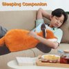 ARELUX Soft Red Fox Stuffed Animals:18in Fox Plush Cute Cuddly Body Pillow Hug Sleeping Fluffy Wild Animal Toys Bed Decor Plushie Doll Friends Family Member