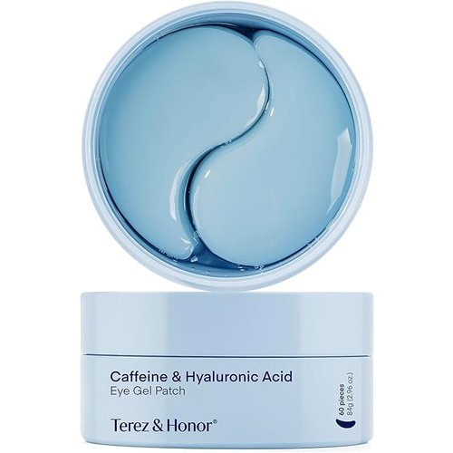 Under Eye Patches for Dark Circles & Puffiness – Korean Skincare with Caffeine, Hyaluronic Acid & Niacinamide – Hydrating, Brightening & Anti-Wrinkle Gel Mask – 30 Pairs