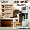 Tupkee Universal Descaling Solution for Keurig Breville Nespresso & Delonghi (2 Uses) | Coffee Machine Descaler Cleaner | Liquid To Descale Automatic Coffee Makers & Espresso Machines