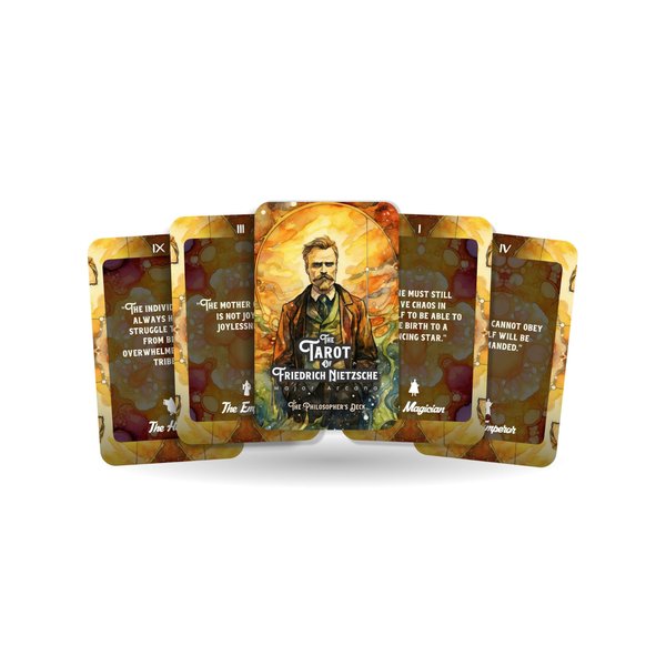 The Tarot Friedrich Nietzsche - The Philosopher's Deck - Divination tools - Tarot cards
