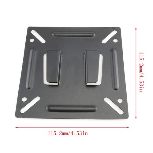 CZQC Fixed TV Wall Mount - LCD/LED TV Wall Hanger, Universal Bracket 75-100mm, Supports 12-24 inch Displays