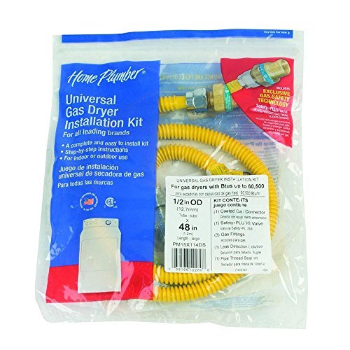BrassCraft 4 ft. Gas Dryer Connector Kit Auto Shut Off