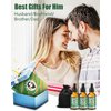 Valentines Gifts for Him, Gifts for Men, Beard Care Kit for Men with Beard Oil Balm Conditioner Wash Brush Comb Scissor, Mens Gifts for Birthday & Christmas Gifts for Boyfriend Brother Dad Husband