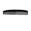 Comfort Hair Dressing Table Coarse/Fine Hair Comb Set, Black, 8 Inch (12 Pack)