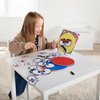 TOMY A Little Spot Mix and Match Kids' Craft Kit - Social Emotional Learning Activities - Sensory Play with Soft Felt Emotion Spots, Double-Sided Cards, and Easel - Based On The Books by Diane Alber
