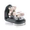 Tilta Right Angle Rosette Adapter to 1/4″-20 with Locating Pins | Compatible with Nucleus Nano II Control Handle & Lightweight Shoulder Rig | Aluminum Alloy and Stainless Steel | Black | TA-RRA-1420