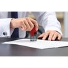 Infusion Self-Inking Custom Rubber Stamp (Personal or Business Use) - Choose from 16 Colors (1-1/2" x 3")