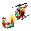 LEGO® City Fire Helicopter 60318 Building Kit for Kids Aged 4;Firefighter;Vendor Minifigures