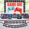 BAOOOFUL Game Night Theme Birthday Supplies,Bitthday Party Decorations for Boys Table Centerpieces for a Kid's Birthday Decorations & Favors（4PCS）