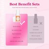 Modelones Nail Glue for Press Ons Nails Glue Strong 2pcs 14ml Nails Tips Glue Brush On Nails Glue Long Lasting Adhesive Nail Glue NO Cure