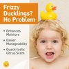 FuzzyDuck Kids Conditioner, All Hair Types, Moisturizer, made w/Aloe, Sea Botanicals & Honey that reduces Frizz, increases Moisture Content & Manageability for Smooth & Silky Hair-Citrus Medley, 8oz