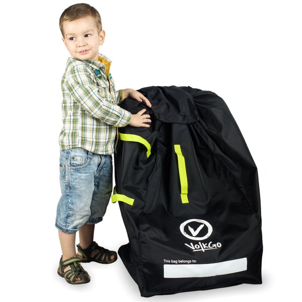 V VOLKGO Car Seat Bags for Air Travel for Airplane, Easy Carry Durable Seat Gate Check Bag, Seat Cover