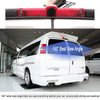 EWAY 3rd Third Brake Light Backup Camera for Chevrolet Express/GMC Savana Explorer Van 1500 2500 3500 2003-2019 Roof Mount Reversing Camera for Cargo Top Rear Brake Light w/ 8 IR Light Night Vision