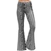 Daisy Del Sol High Waist Comfy Stretch Boho 70s Bell Bottom Fit to Flare Lounge Yoga Pants