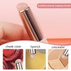YECIRALA 6Pcs Ombre Nail Brush For Nail Art Design Brushes ombre Tools Reusable Nail silicone Brushes Nail Ombre Brush Make Up Brush UV Gel Silicone Brushes Pens For Nails Lip Eyeshadow Brushes