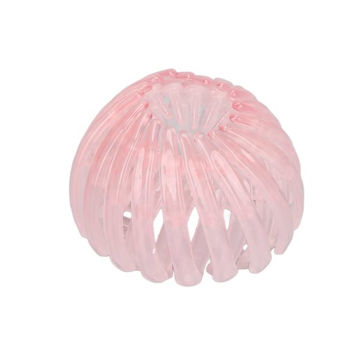 Bird Nest Hair Claw, Bird Nest Hairpin, Expandable Ponytail Holder, Fashionable Bird Nest Hair Clip for Women Girls (Jelly powder)