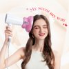 GIHALI Aroma-Therapeutic Universal Hair Diffuser with Interchangeable Unscented Pads – Versatile Styling Hair Dryer Attachment for All Hair Types D-1.7-2.6 Inch/4.4-6.6cm