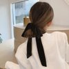 TOBATOBA Velvet Hair Bows for Women Girls Black Velvet Bow Hair Ribbon Bow Hair Clip, Scrunchies Hair Bows for Christmas Gift, Hair Barrette Ponytail Holder Hair Accessories for Women Toddler Girls