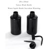 HOOMBOOM 2Pcs Tattoo Wash Bottle 250ml | 8oz Squirt Succulent Watering Safety Rinse Bottle Watering Tools for Medical Cleaning Washing Bottle Black