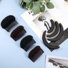 10 Pieces Bump Up Hair Accessories Volume Insert Set Styling Insert Braid Tool Bump It Up Volume Hair Comb Hair Bump Base for Women Girls (Black, Brown)