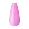 KISS Jelly Fantasy On-Trend Translucent Sculpted Nails, Long, Coffin, “Jelly Baby”, Durable, Easy To Apply, Includes Pink Gel Nail Glue, Mini Nail File, Manicure Stick & 28 Fake Nails